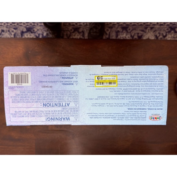 Disney Frozen Adjustable Jr Skate Combo Kids Roller Skates Knee Elbow Pads - Picture 3 of 3